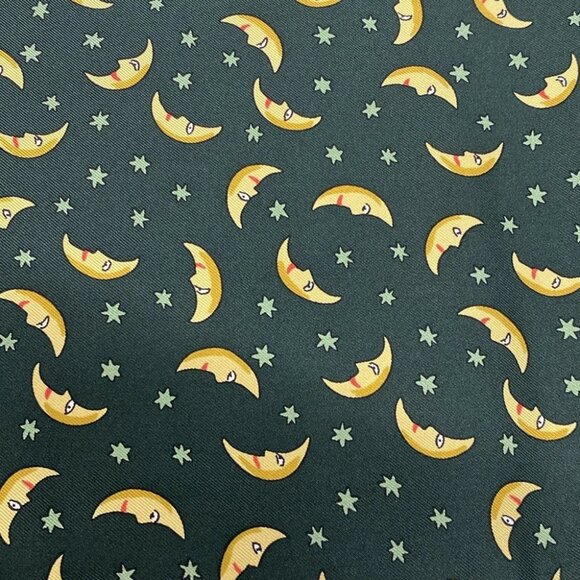 Auth HERMES - Green Multi Scarf - Picture 2 of 5